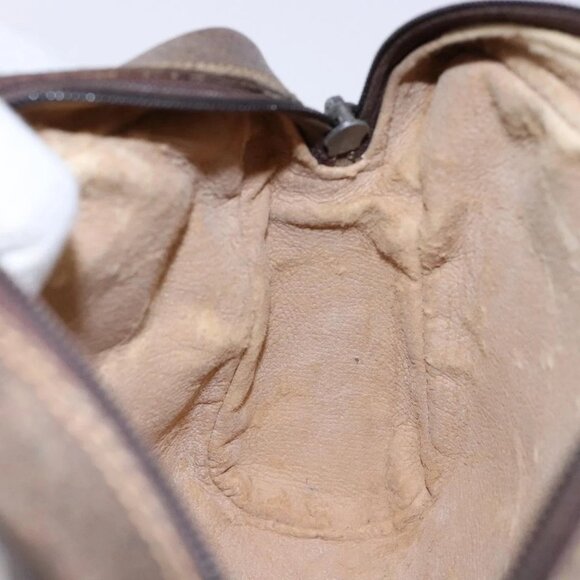 GUCCI GG Supreme Web Sherry Line Clutch Bag PVC Beige Gold 010 378 Auth BA4656 - Picture 12 of 16